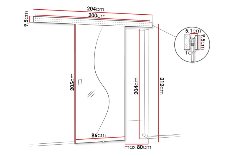 Grinduga Skjutdörr - Brun - Förvaring - Sko- & klädförvaring - Garderober & garderobssystem