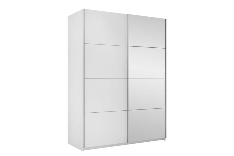 Haparanda Garderob med Spegel 150 cm, Vit