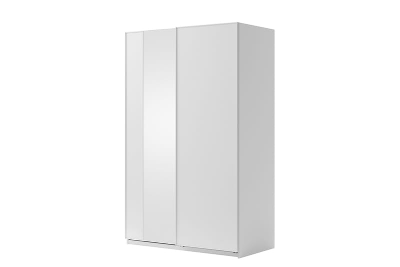 Haruna Garderob med Spegel 150x235 cm - Vit - Förvaring - Sko- & klädförvaring - Garderober & garderobssystem