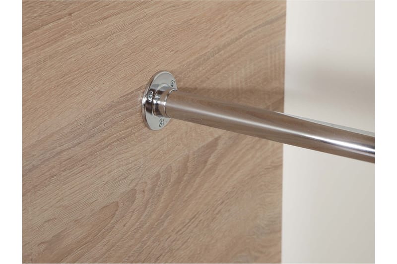 Harvinder Garderob med Spegel 120x205 cm - Beige - Förvaring - Sko- & klädförvaring - Garderober & garderobssystem