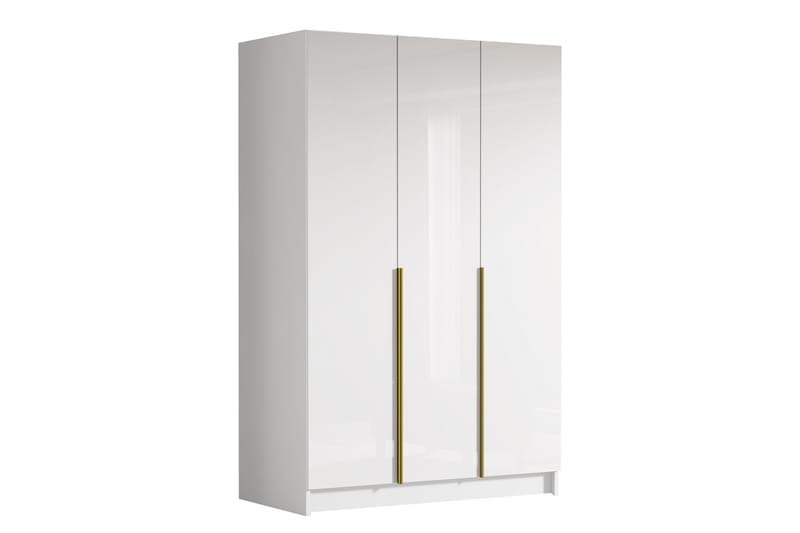 Herrljunga Garderob 150x215 cm - Vit - Förvaring - Sko- & klädförvaring - Garderober & garderobssystem