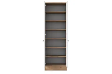 Hooda Garderob 59,8x182,8 cm Brun/Vit - Hanah Home - Möbler - Hall & entré - Möbelset för hall & entré