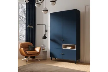 Includo Garderob 120x205 cm - Blå - Förvaring - Sko- & klädförvaring - Garderober & garderobssystem