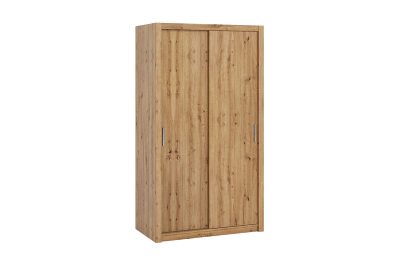 Julissa Garderob 120 cm i Ljust Trä, Beige