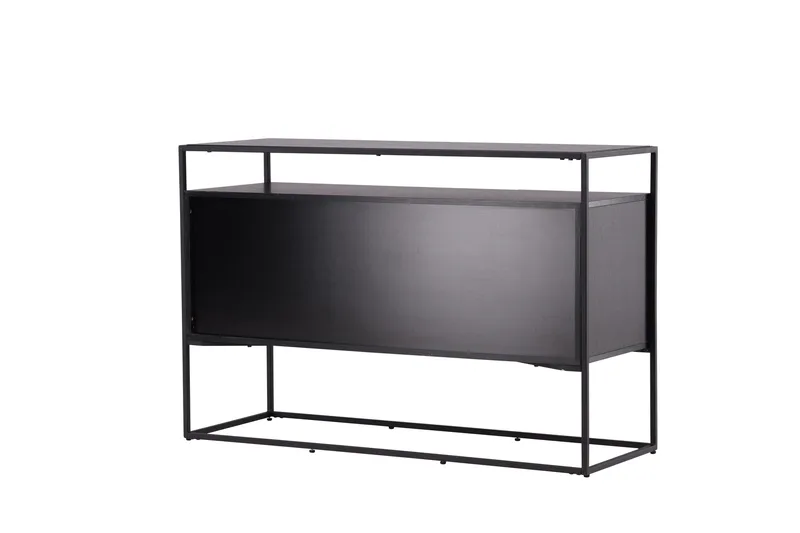 Kingsport Garderob 120x80 cm - Svart - Förvaring - Förvaringsmöbler - Skänkar & sideboards