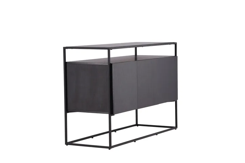 Kingsport Garderob 120x80 cm - Svart - Förvaring - Förvaringsmöbler - Skänkar & sideboards