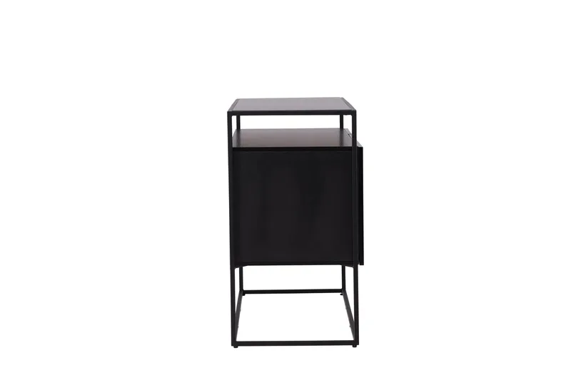 Kingsport Garderob 120x80 cm - Svart - Förvaring - Förvaringsmöbler - Skänkar & sideboards