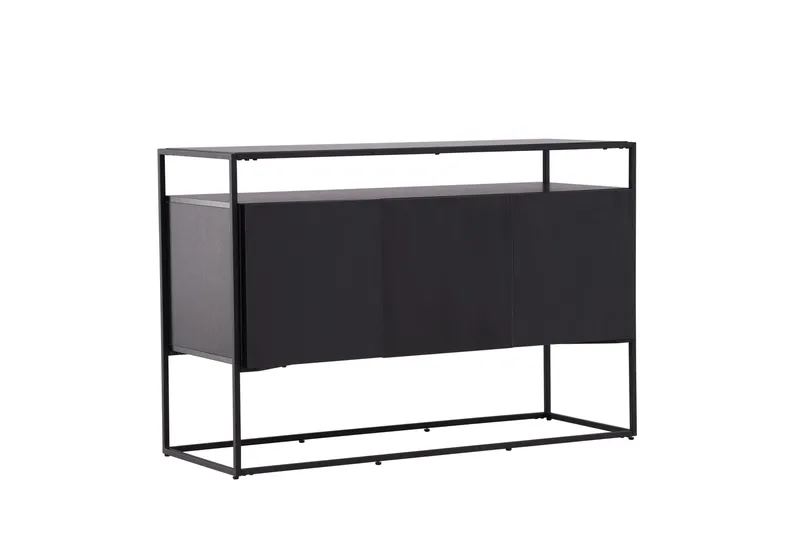 Kingsport Garderob 120x80 cm - Svart - Förvaring - Förvaringsmöbler - Skänkar & sideboards