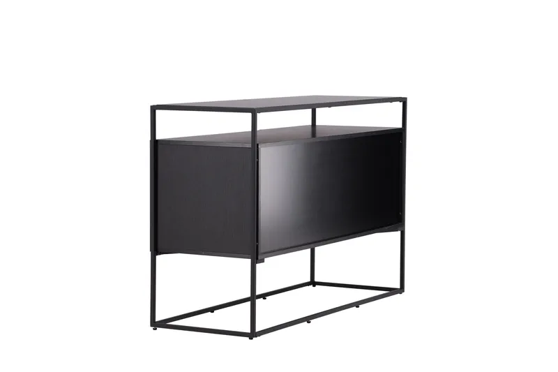 Kingsport Garderob 120x80 cm - Svart - Förvaring - Förvaringsmöbler - Skänkar & sideboards
