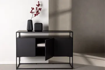 Kingsport Garderob 120x80 cm - Svart - Förvaring - Förvaringsmöbler - Skänkar & sideboards