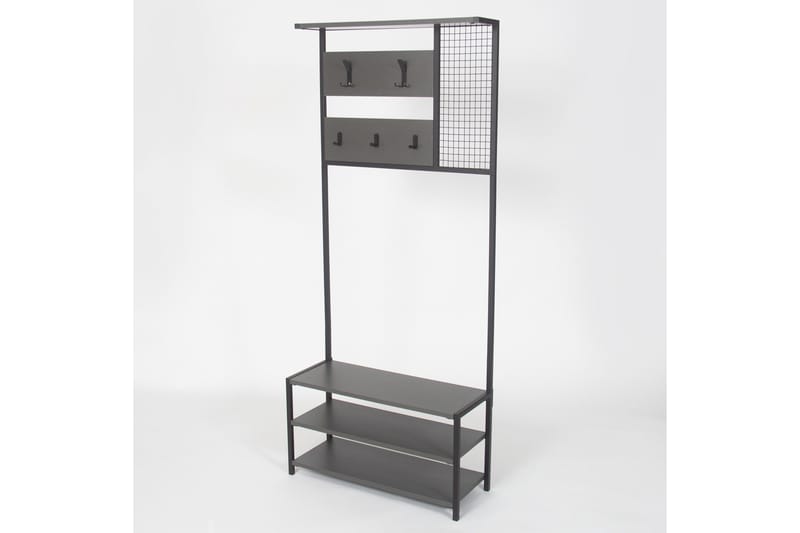 Bodsjö Klädförvaring 78 cm - Svart/Grå - Förvaring - Sko- & klädförvaring - Klädhängare