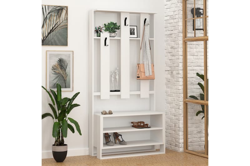 ELDGARNSÖ Klädförvaring 90 cm Vit - Vit - Förvaring - Sko- & klädförvaring - Klädhängare