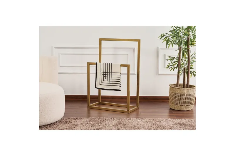 Hilo Herrbetjänt 90 cm - Guld - Förvaring - Sko- & klädförvaring - Klädhängare - Herrbetjänt