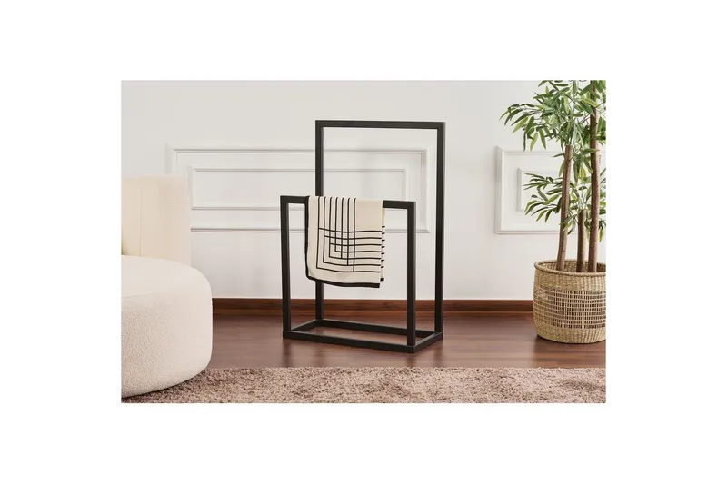 Hilo Herrbetjänt 90 cm - Svart - Förvaring - Sko- & klädförvaring - Klädhängare - Herrbetjänt