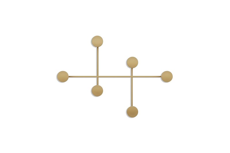 Inermis Klädkrok - Guld - Förvaring - Sko- & klädförvaring - Klädhängare - Klädkrok