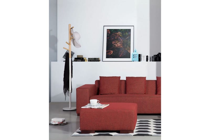 Klädhängare Aubum Vit/ljust trä - Vit/ljust trä - Förvaring - Sko- & klädförvaring - Klädhängare - Klädställning