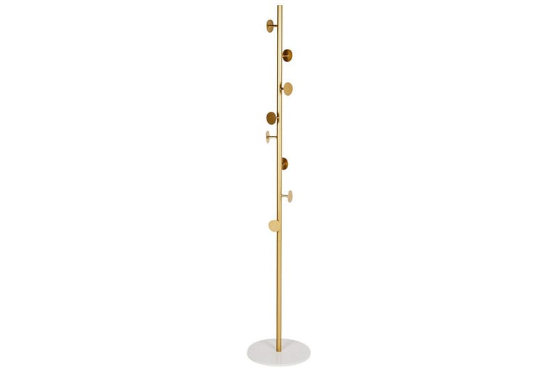 Klädhängare Notus Guld/vit, Guld/vit