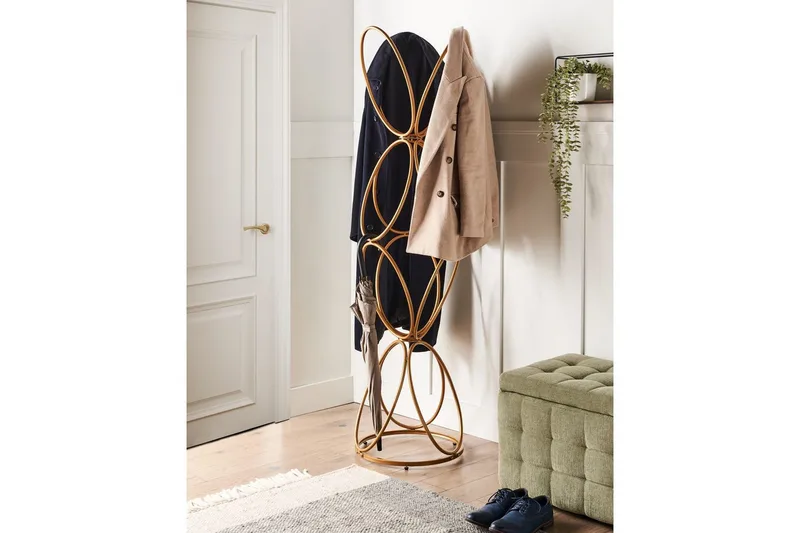 Klädhängare Walters Guld - Guld - Förvaring - Sko- & klädförvaring - Klädhängare - Klädställning