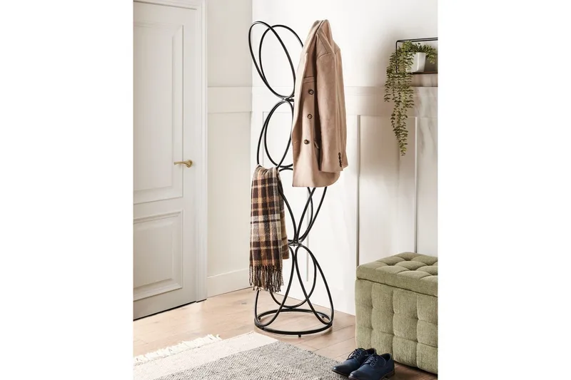 Klädhängare Walters Svart - Svart - Förvaring - Sko- & klädförvaring - Klädhängare - Klädställning