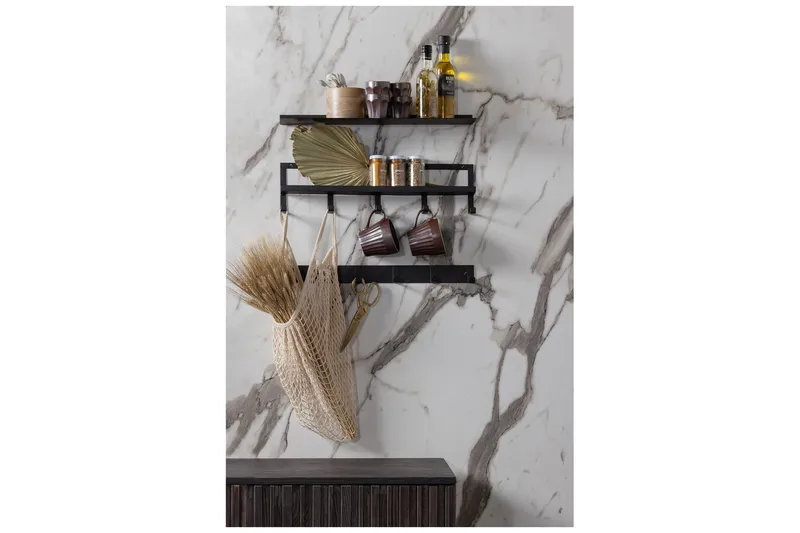 Bobeldikj Kroklist - Svart - Förvaring - Sko- & klädförvaring - Klädhängare - Klädkrok