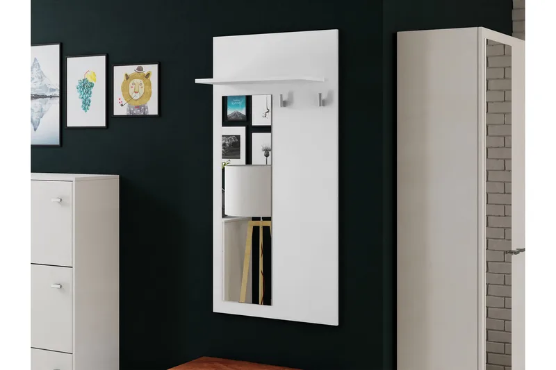 Cheshunt Klädhängare - Vit/Ek - Förvaring - Sko- & klädförvaring - Klädhängare - Klädkrok