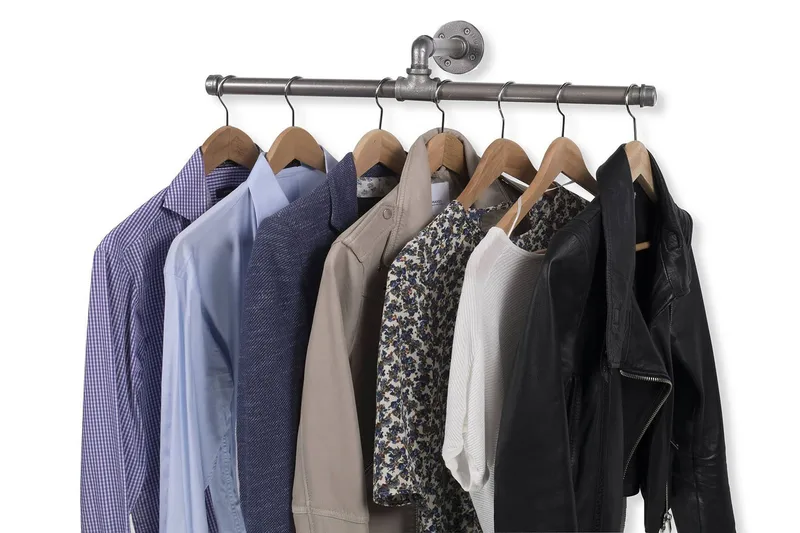 Evila Hängare Rör - Svart - Förvaring - Sko- & klädförvaring - Klädhängare - Klädkrok