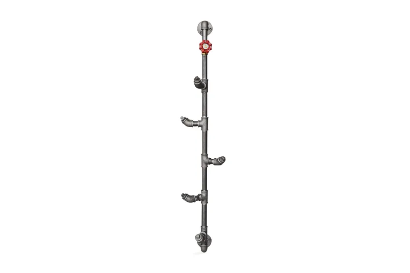 Evila Hängare Rör, Svart/Guld