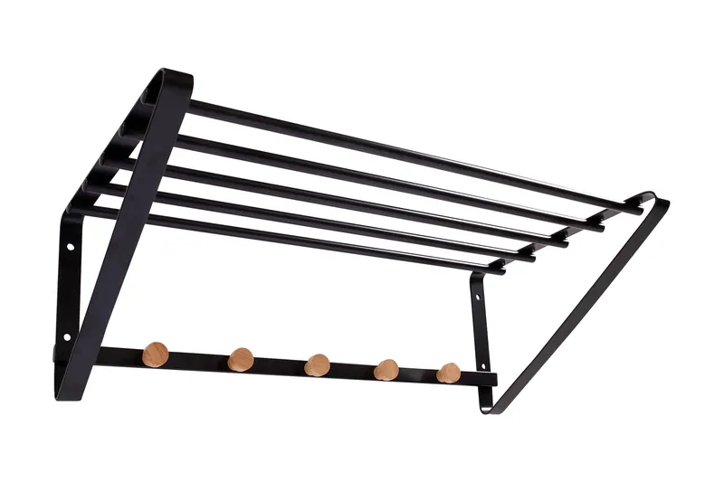 Forest Vägghängare/hylla, Svart