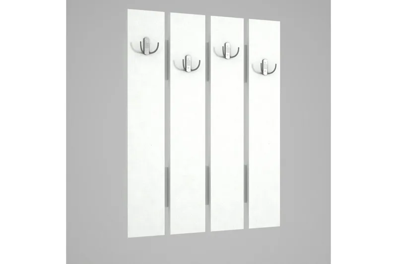 Furny Home Klädeshängare till Hall - Vit - Förvaring - Sko- & klädförvaring - Klädhängare - Klädkrok