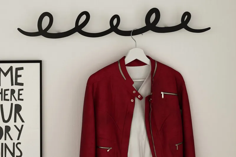 Homitis Klädeshängare - Svart - Förvaring - Sko- & klädförvaring - Klädhängare - Klädkrok