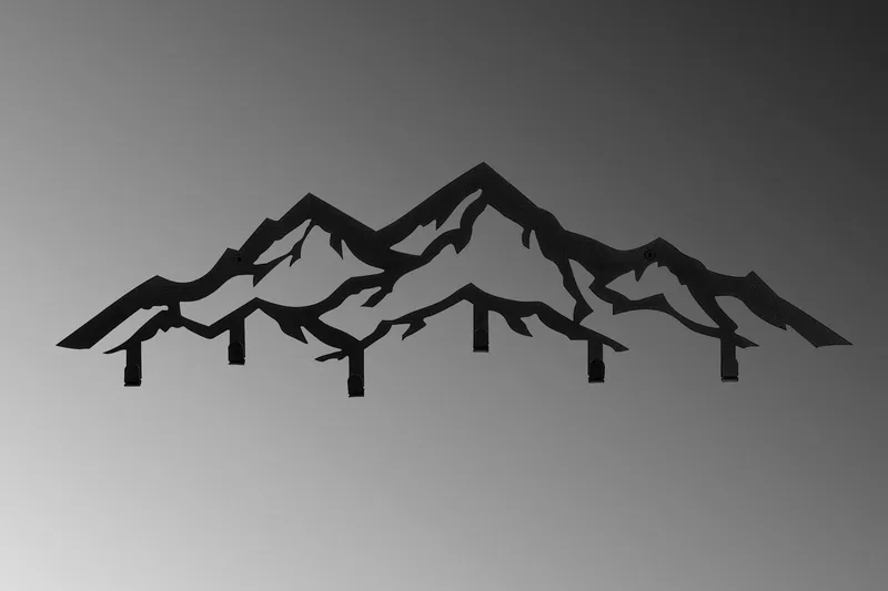 Kamyan Klädkrokar - Svart - Förvaring - Sko- & klädförvaring - Klädhängare - Klädkrok