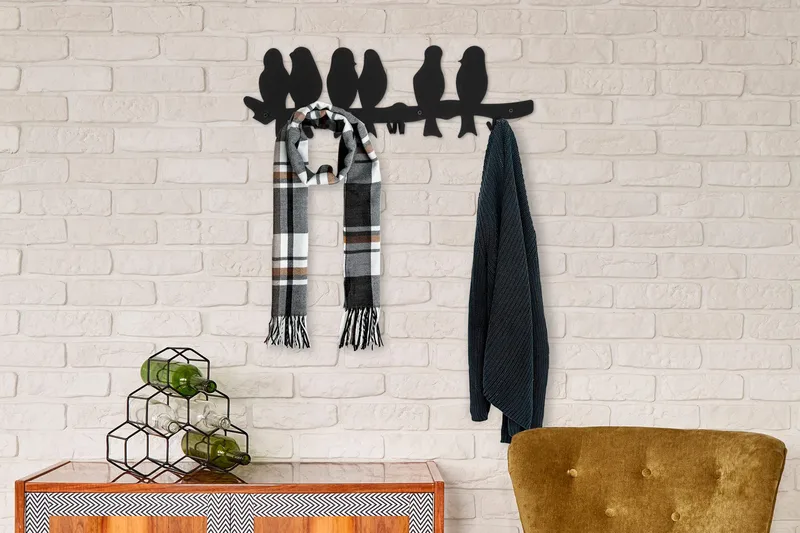 Manivka Klädkrokar, Svart