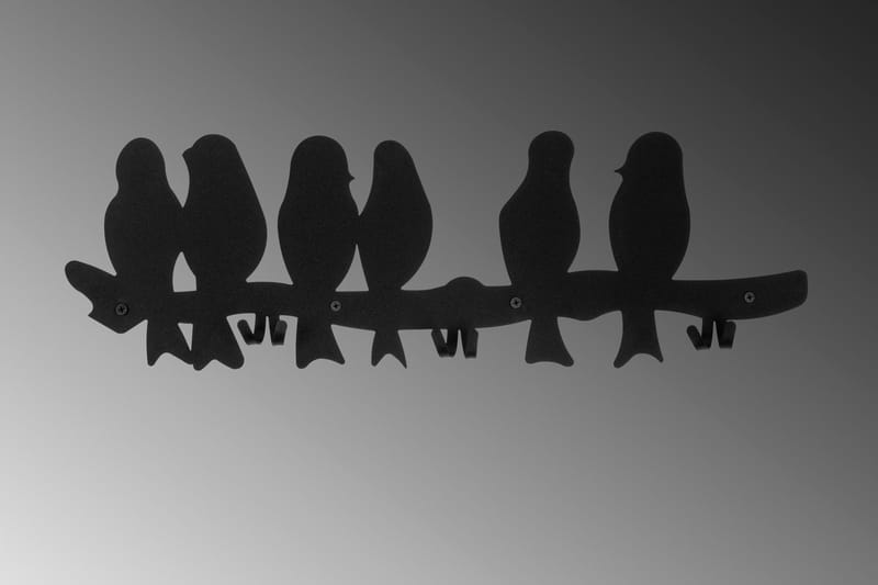 Manivka Klädkrokar - Svart - Förvaring - Sko- & klädförvaring - Klädhängare - Klädkrok