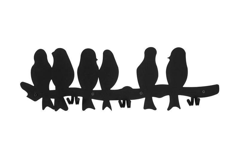 Manivka Klädkrokar - Svart - Förvaring - Sko- & klädförvaring - Klädhängare - Klädkrok