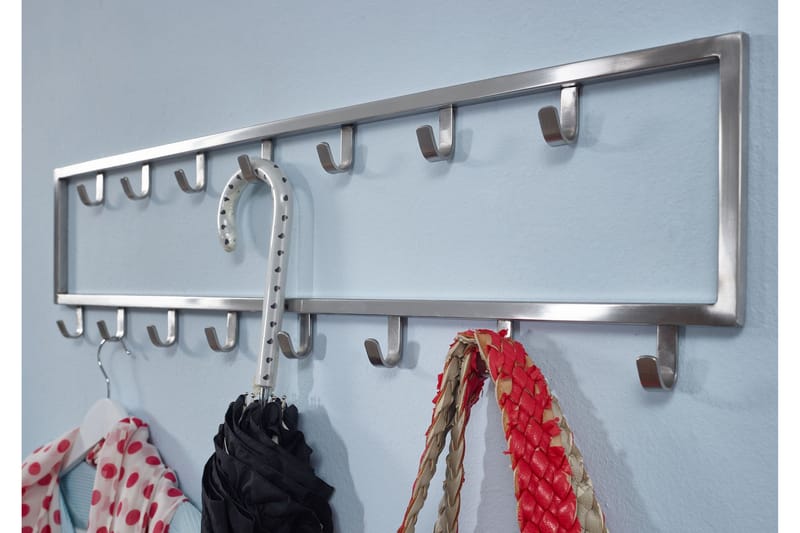 MAZI Klädkrok 80 cm Silver - Förvaring - Sko- & klädförvaring - Klädhängare - Klädkrok