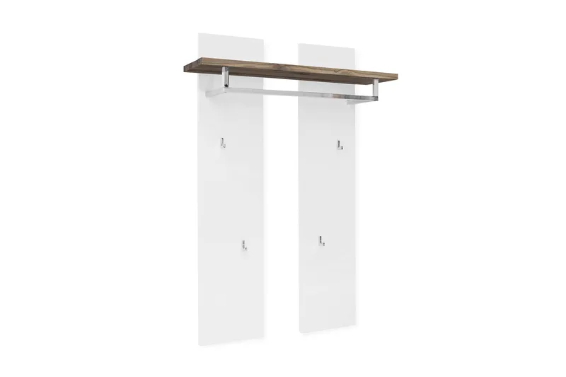 Romina Klädhängare, Trä/natur/Vit