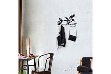 Salcuta Klädkrokar 52x32 cm - Svart - Förvaring - Sko- & klädförvaring - Klädhängare - Klädkrok