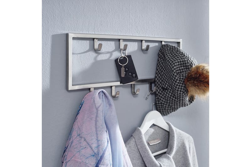 Seddik Klädkrok 50 cm - Silver - Förvaring - Sko- & klädförvaring - Klädhängare - Klädkrok
