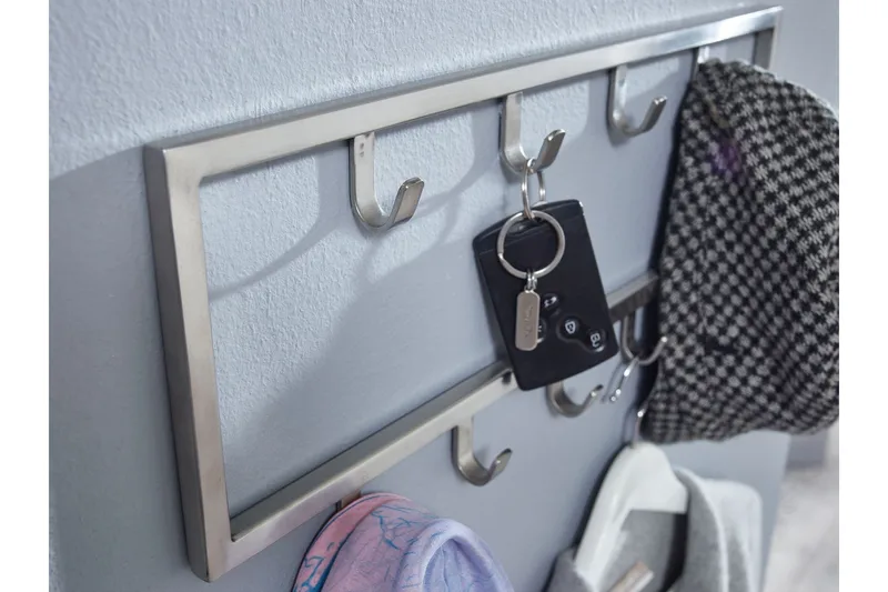 Seddik Klädkrok 50 cm - Silver - Förvaring - Sko- & klädförvaring - Klädhängare - Klädkrok