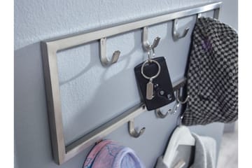 Seddik Klädkrok 50 cm - Silver - Förvaring - Sko- & klädförvaring - Klädhängare - Klädkrok