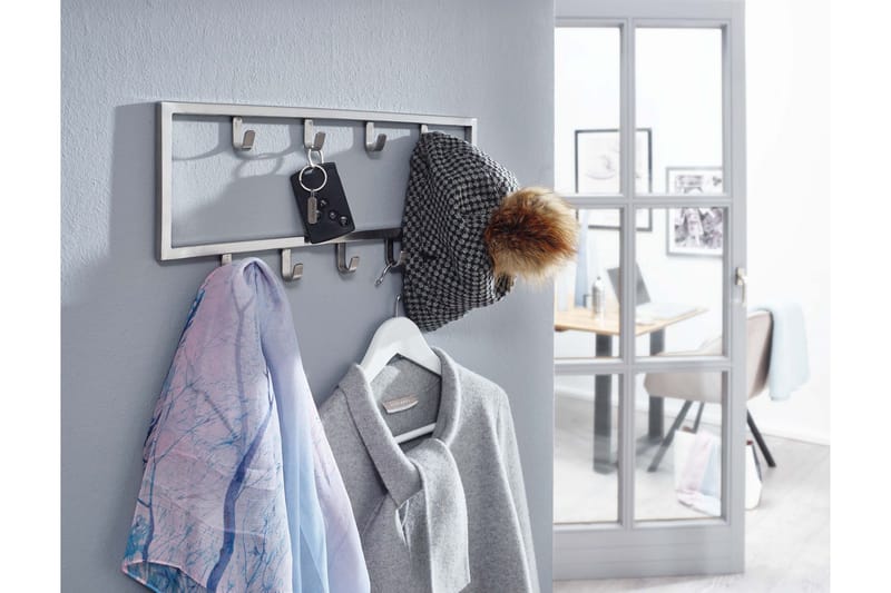 Seddik Klädkrok 50 cm - Silver - Förvaring - Sko- & klädförvaring - Klädhängare - Klädkrok