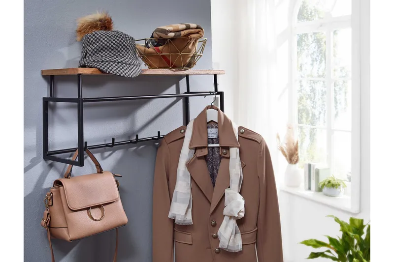 Seddik Klädkrok 71 cm - Brun - Förvaring - Sko- & klädförvaring - Klädhängare - Klädkrok