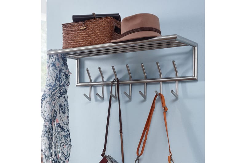 Seddik Klädkrok 75 cm - Silver - Förvaring - Sko- & klädförvaring - Klädhängare - Klädkrok
