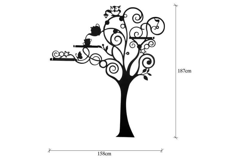 TREE Klädkrok Svart - Förvaring - Sko- & klädförvaring - Klädhängare - Klädkrok