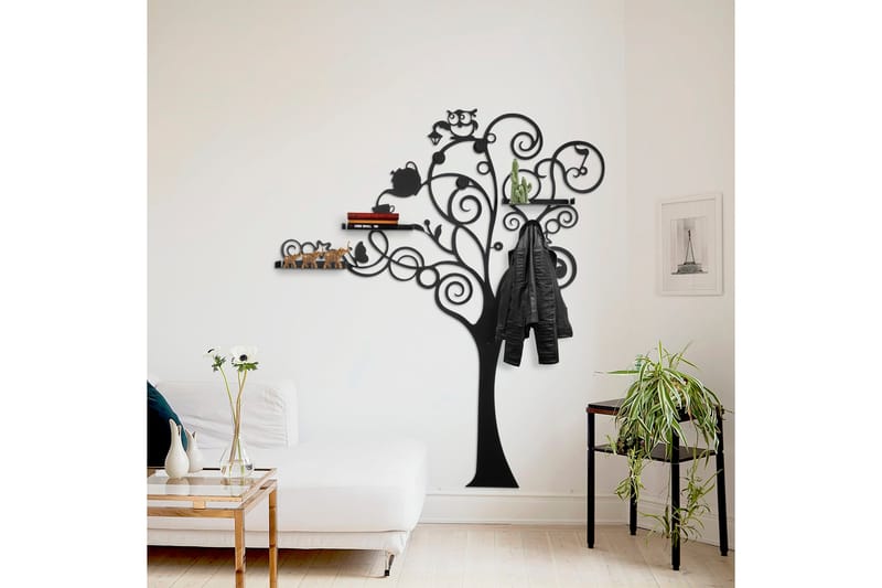 TREE Klädkrok Svart - Förvaring - Sko- & klädförvaring - Klädhängare - Klädkrok