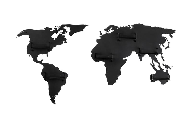 WORLD MAP Klädkrok Svart - Förvaring - Sko- & klädförvaring - Klädhängare - Klädkrok