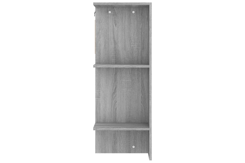 beBasic Hallskåp grå sonoma 97,5x37x99 cm konstruerat trä - Förvaring - Sko- & klädförvaring - Klädhängare - Klädställning