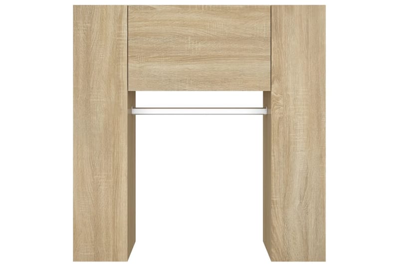 beBasic Hallskåp sonoma-ek 97,5x37x99 cm konstruerat trä - Förvaring - Sko- & klädförvaring - Kl�ädhängare - Klädställning