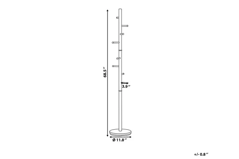 Pafundi Klädhängare - Guld - Förvaring - Sko- & klädförvaring - Klädhängare - Klädställning