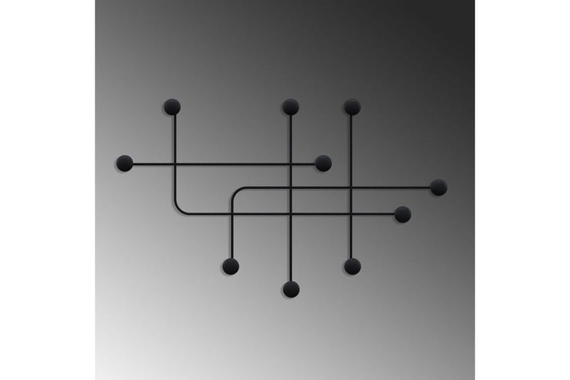 Metall Väggkrok Australia Svart - Svart - Förvaring - Sko- & klädförvaring - Klädhängare - Klädkrok